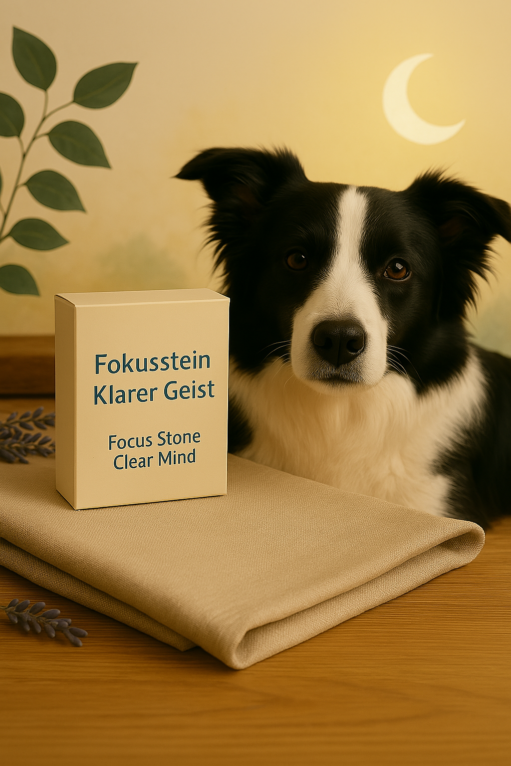 Fokusstein „Klarer Geist“ – Für fokussierte Hundemomente