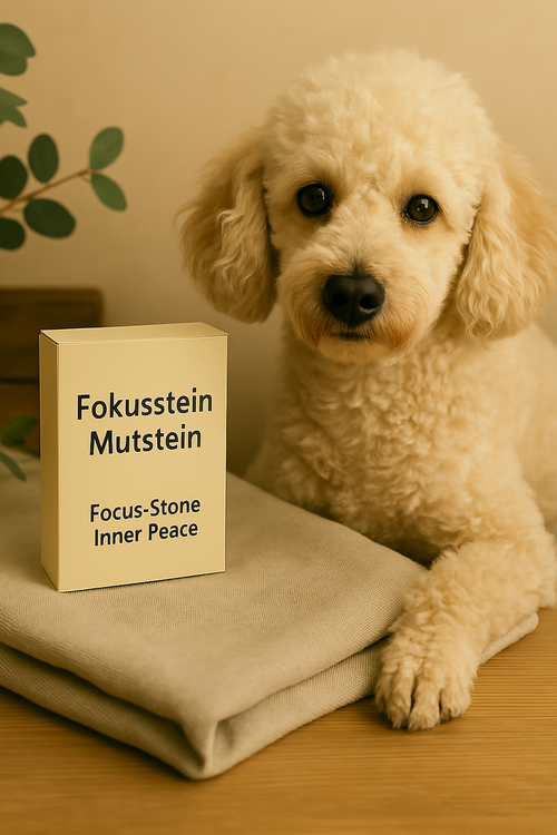 Fokusstein "Vertrau dir" – Mutstein für Hunde